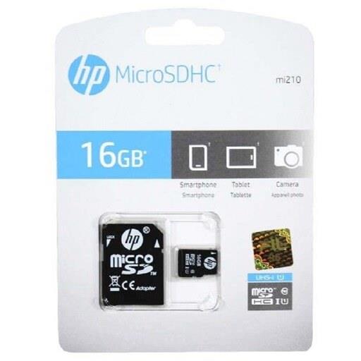 کارت حافظه 16 گیگ میکرو اس دی HP مدل HFUD016-C10-A